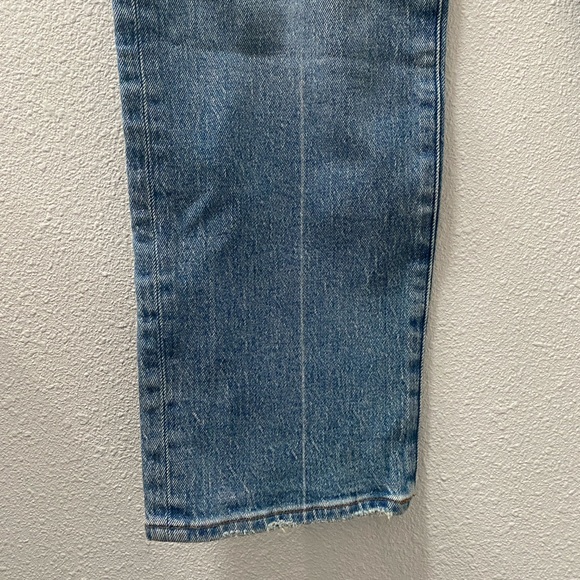 Women's Blue Straight Jeans - Picture 6 of 6